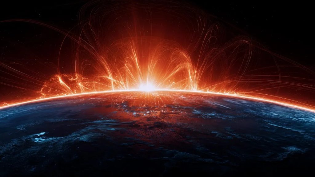 সৌরঝড় ও ভূমিকম্পের সম্ভাব্য সম্পর্ক