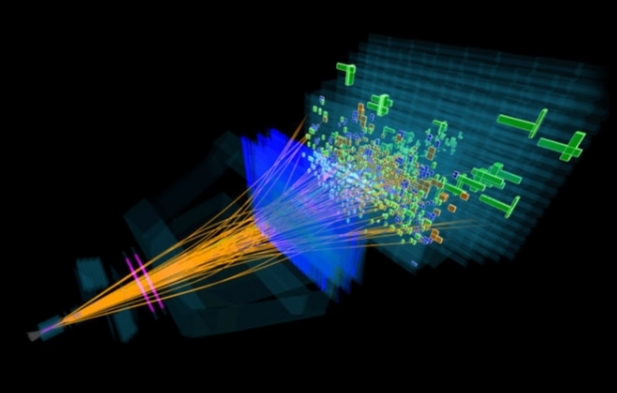 সার্নের সিমুলেশনে অস্বাভাবিক প্যাটার্ন